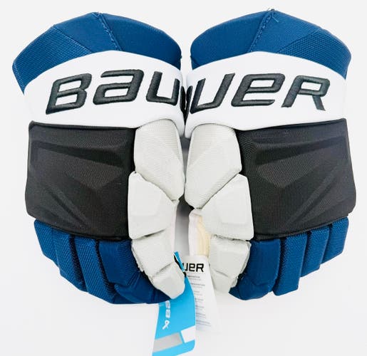 New Tampa Bay Lightning Bauer Vapor HyperLite Hockey Gloves-14"-Single Layer Palms