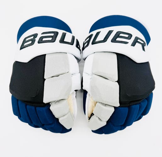 New Tampa Bay Lightning Bauer Supreme Mach Hockey Gloves-13"-Single Layer Palms
