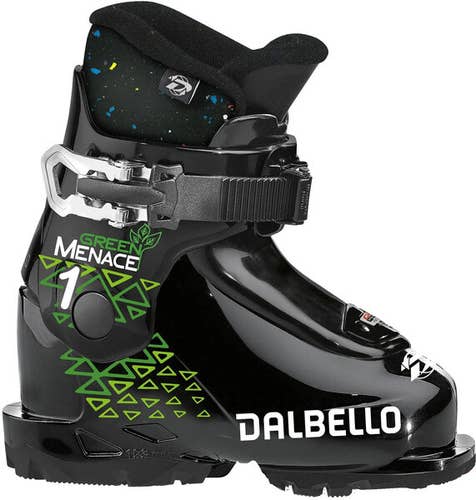 NEW Dalbello Green Menace 4.0 Junior Ski Boots - Size Mondo 17.0 / 17.5