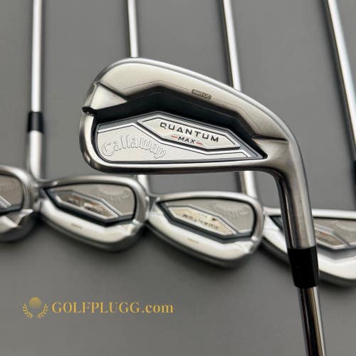 2026 Callaway Quantum Max Iron Set 5-AW / KBS Steel, Regular (42)