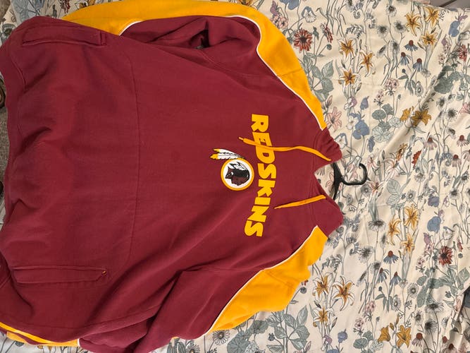 Men's Large Reebok Washington redskins hoodie