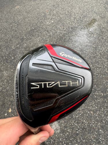 TaylorMade Stealth Left Hand Fairway Wood Stiff Flex 3 Wood Graphite Shaft (Used)