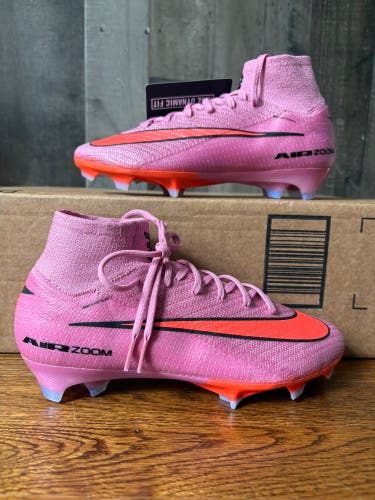 Nike Zoom Mercurial Superfly 10 Elite FG Flamingo FQ1454-600 Men’s Size 4.5