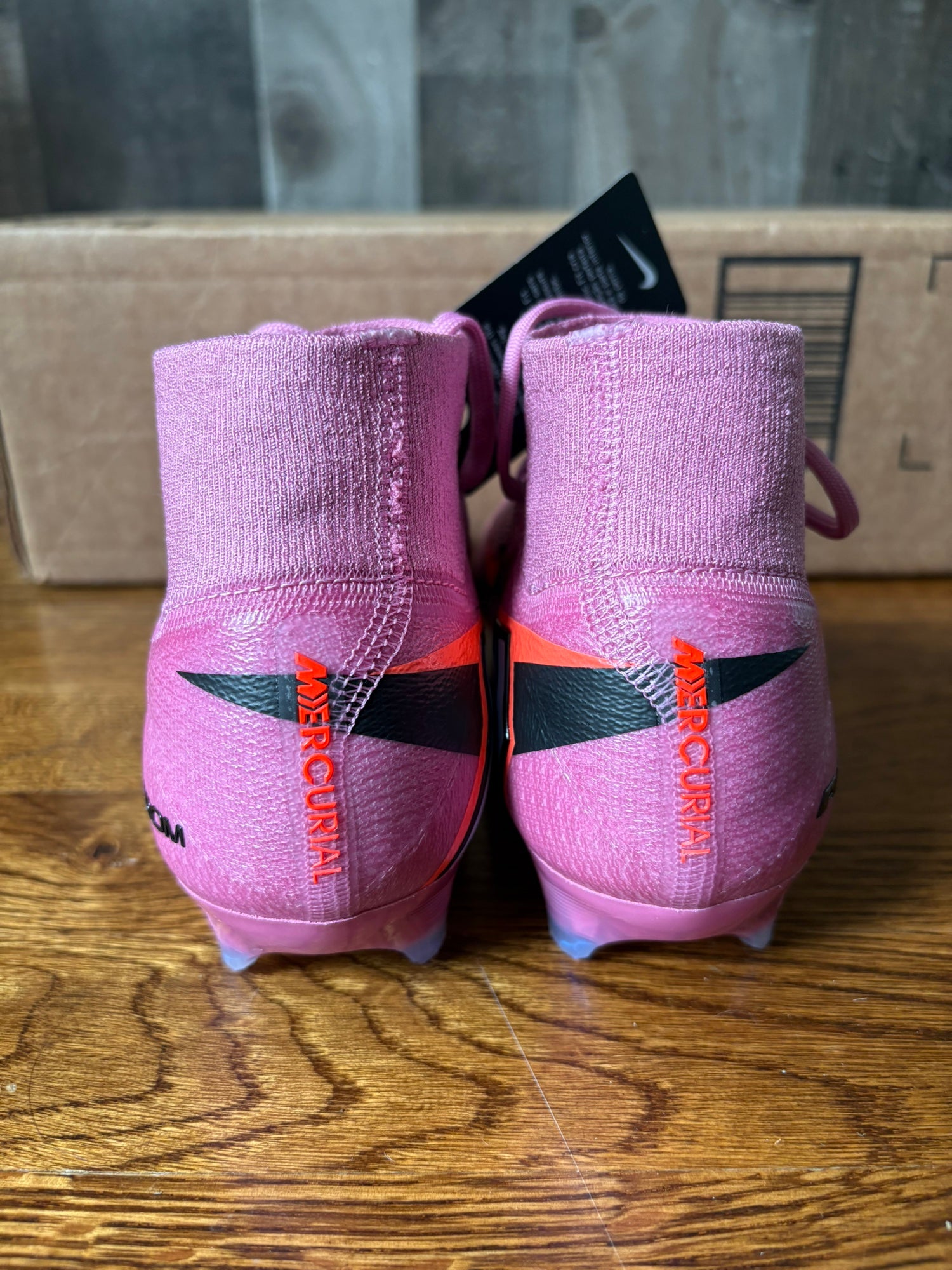 Nike Zoom Mercurial Superfly 10 Elite FG Flamingo FQ1454-600 Mens Sz 5.5 Women 7 Nike Zoom Superfly 10 Elite FG Magic Flamingo Black FQ1454  main image 3