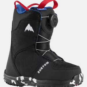 NEW 2025 Burton Grom BOA Kids' Snowboard Boots; Size: 3Y