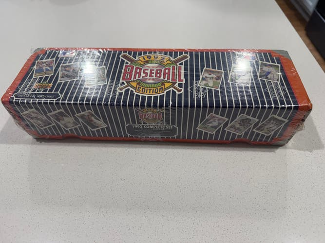 1992 Upper Deck Baseball Card Set Unopened