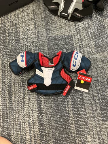 Small Youth CCM Next Shoulder Pads (New)