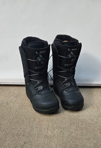 Unisex Size M 9.0 (W 10.0) Ride Anthem Snowboard Boots Medium Flex (Used)