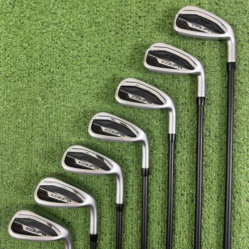 Cobra King Max 2026 Iron Set 6-PW GW SW KBS PGI 65 Senior A Flex Graphite
