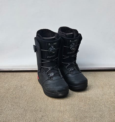 Unisex Size M 9.0 (W 10.0) Ride Lasso Snowboard Boots Medium Flex (Used)