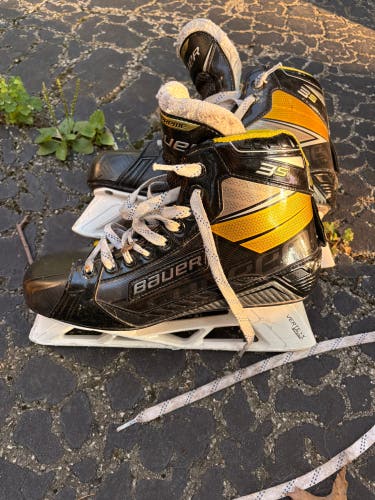 2020 Bauer Supreme 3S Hockey Goalie Skates Regular Width 10 (Used)
