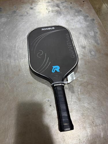 Used RONBUS QUANTA R3.16 Pickleball Racquet Black 11605-S000224563