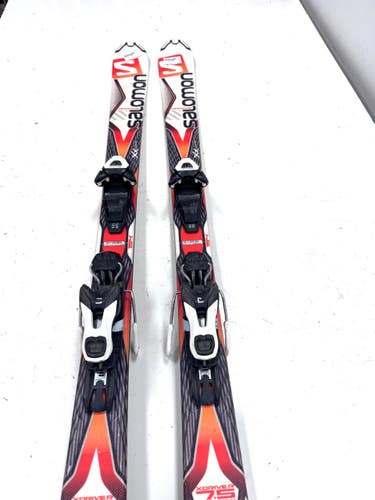 Used Salomon X DRIVE 7.5 Mens DH Ski/Binding Orange 154 cm 11860-S000312172