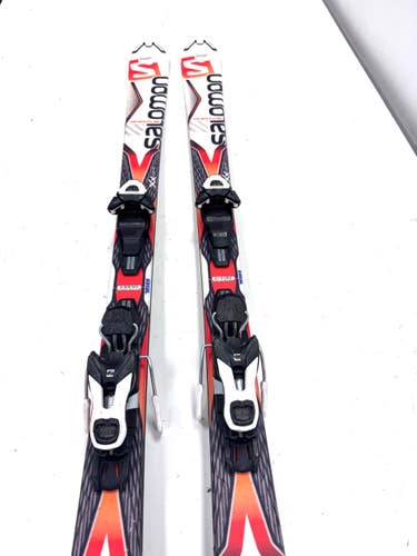 Used Salomon X DRIVE 7.5 Mens DH Ski/Binding Orange 168 cm 11860-S000312178