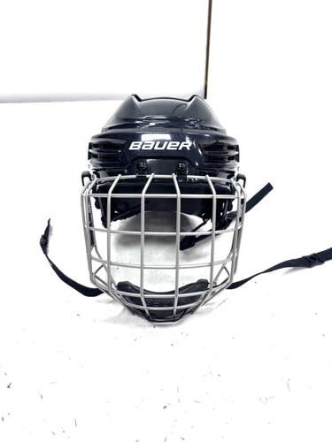 Used Bauer IMS 5.0 Helmet Cage Combo Black MD 11860-S000312268