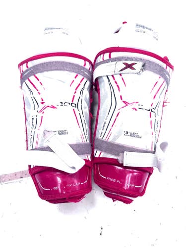 Used Bauer X900 Intermediate Shin Guards White 13" 11860-C000312293