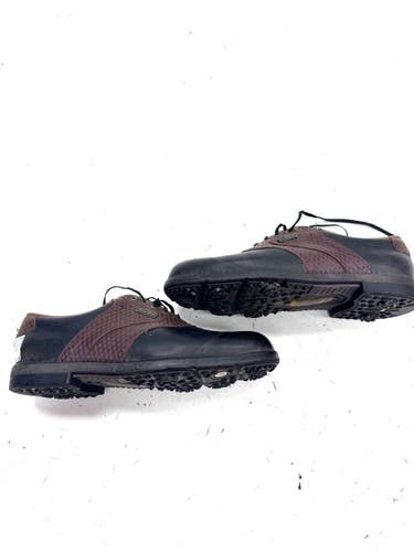 Used Foot Joy Mens Golf Shoes Brown Senior 9 11860-C000312312