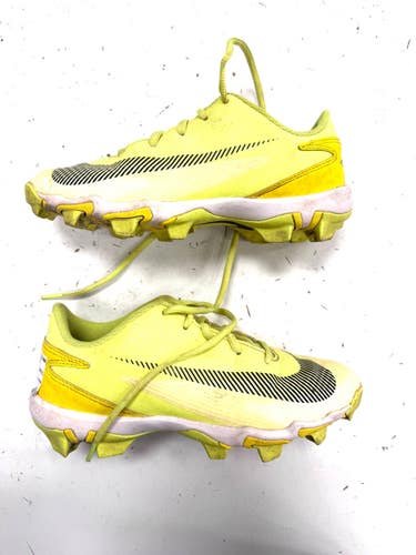 Used Nike DIAMOND BB/SB Cleats Yellow Junior 05 11860-S000312437