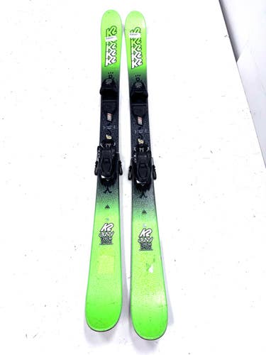 Used K2 JUVY Boys DH Ski/Binding Green 139 cm 11860-S000312486