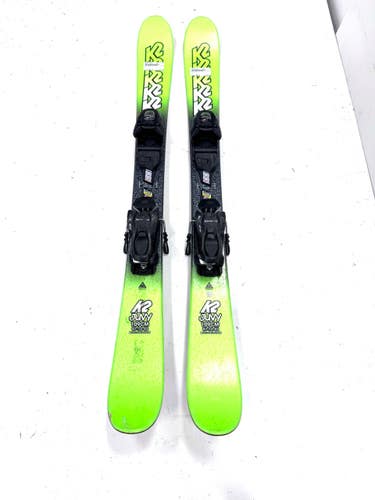 Used K2 JUVY Boys DH Ski/Binding Green 109 cm 11860-S000312491