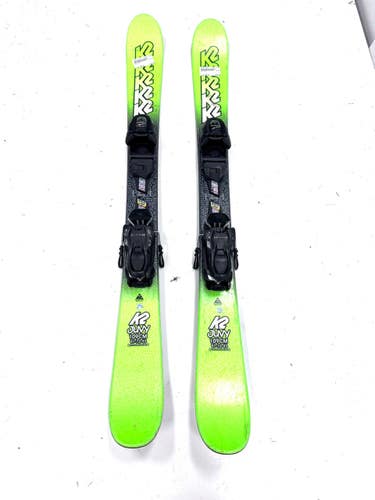 Used K2 JUVY Boys DH Ski/Binding Green 109 cm 11860-S000312492