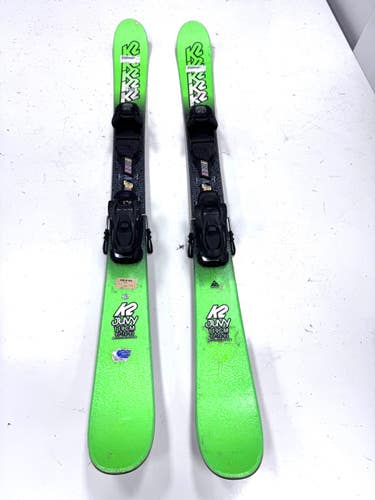 Used K2 JUVY Boys DH Ski/Binding Green 119 cm 11860-S000312489