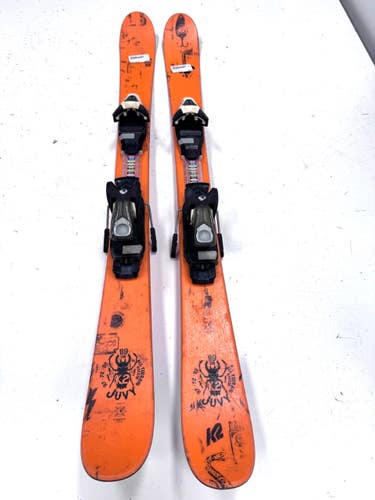 Used K2 JUVY Boys DH Ski/Binding Orange 119 cm 11860-S000312497