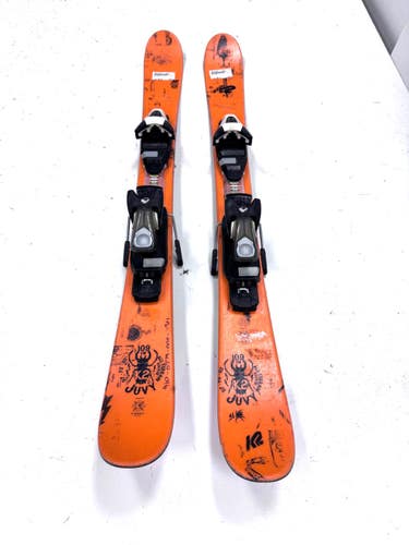 Used K2 JUVY Boys DH Ski/Binding Orange 109 cm 11860-S000312499