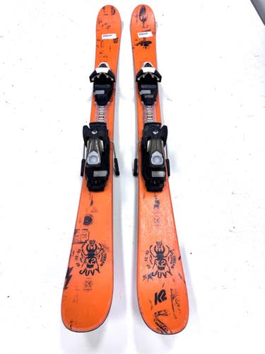 Used K2 JUVY Boys DH Ski/Binding Orange 119 cm 11860-S000312498