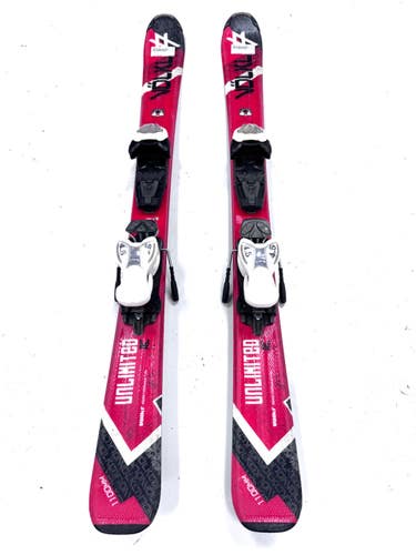 Used Volkl UNLIMITED AC Boys DH Ski/Binding Red 110 cm 11860-S000312523