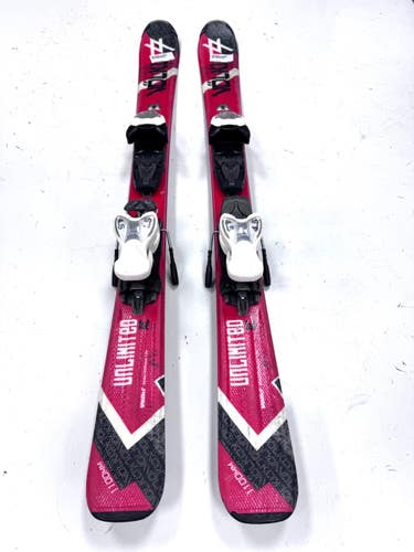 Used Volkl UNLIMITED AC Boys DH Ski/Binding Red 110 cm 11860-S000312532