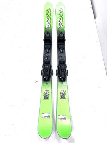 Used K2 JUVY Boys DH Ski/Binding Green 129 cm 11860-S000312487