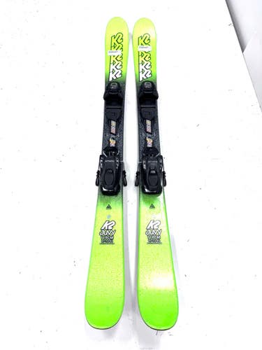 Used K2 JUVY Boys DH Ski/Binding Green 119 cm 11860-S000312490