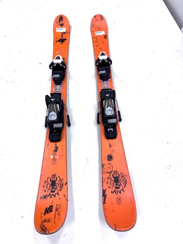 Used K2 JUVY Boys DH Ski/Binding Orange 119 cm 11860-S000312495