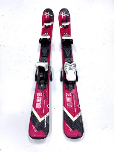 Used Volkl UNLIMITED AC Boys DH Ski/Binding Red 100 cm 11860-S000312522