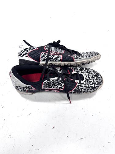 Used Under Armour Soccer Turf Shoes White Senior 8 11860-S000312624
