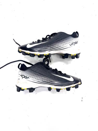 Used Nike VAPOR BB/SB Cleats Black Junior 02 11860-C000312715