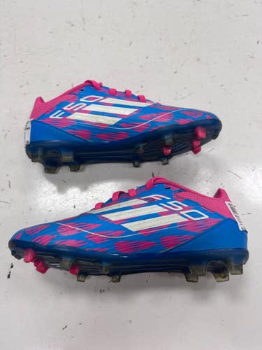 Used Adidas Soccer Cleats Pink Junior 02.5 11860-S000312773