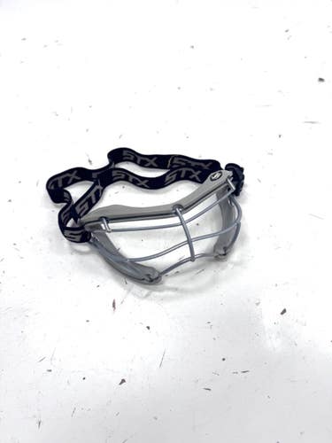 Used STX 4SIGHT PLUS Lacrosse Facial Protect Grey Senior 11860-S000312775