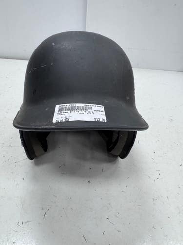 Used Adidas 6 3/8 - 7 3/8 Batting Helmet No Mask Black One Size 11860-S000312784