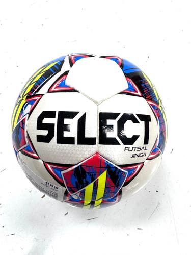 Used Select FUTSAL JINGA All Size Soccer Ball White 3 11860-S000312812