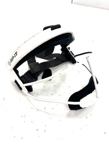 Used RIP-IT DEFENSE PRO YOUTH BB/SB Fielders Mask White One Size 11860-S000311841