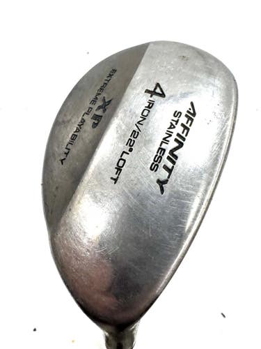 Used Affinity 4 IRON 22 DEGREE LOFT Mens Hybrid Club RH 4 Hybrid 11860-S000312037