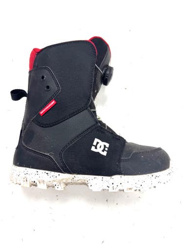 Used DC Shoes ADBO10008 Boys Snowboard Boots Black Junior 05 11860-S000312064