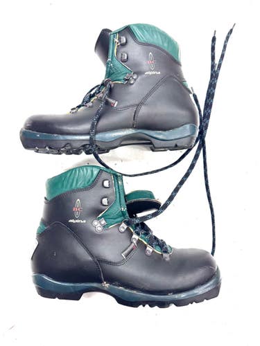 Used Alpina BACK COUNRTY Mens NNN XC Ski Boots Black M 12.5-13 11860-S000312941