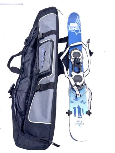 Used Line X-FLY Mens DH Ski/Binding Royal Blue 135 cm 11860-S000312945