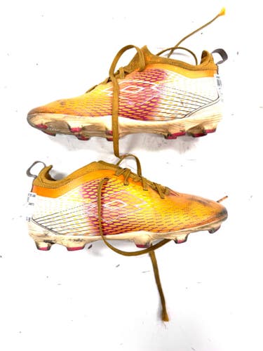 Used Lotto Soccer Cleats Orange Junior 03 11860-S000312956