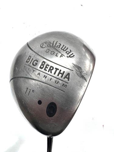 Used Callaway BIG BERTHA TITANIUM 11 DEGREE Mens Driver RH 11.0 Degree 11860-S000312970