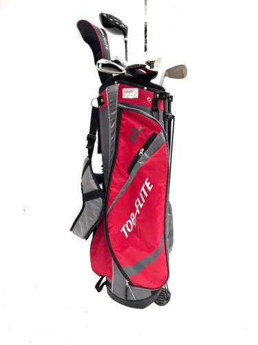 Used Top Flite XL Mens Package Set RH Black 10 Piece 11860-S000307138