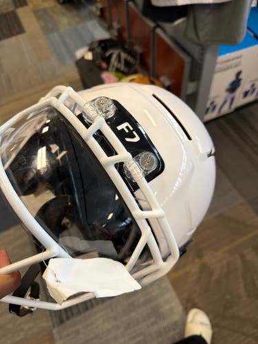 White Adult Large Schutt F7 Helmet (New)